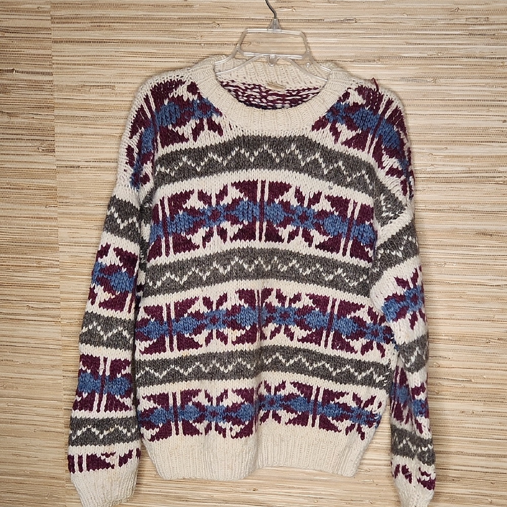 Men's Vintage Wool Sweater Size Large